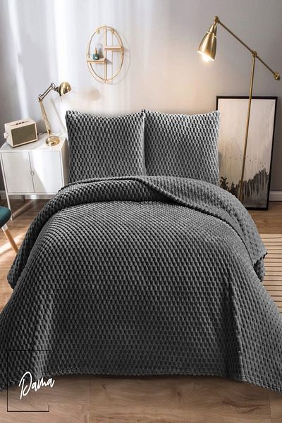 eco concept Single Bedspread, Plush Rabbit Feather Soft Bedspread, Casual Bedspread