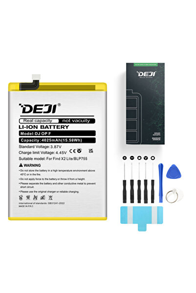 Deji Oppo Uyumlu Find X2 Lite (5G) / Oppo Reno 3 Pro (5G) / Find X2 Neo Mucize Batarya Blp755