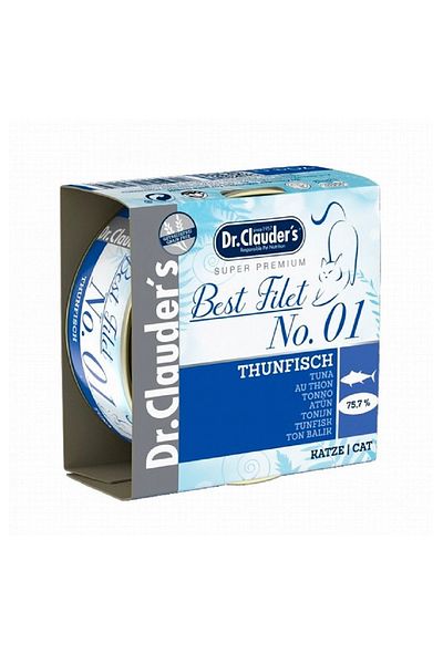 Dr. Clauder'S Dr.Clauder's Best Fillet No. 01 Tuna Wet Cat Food - 70 g