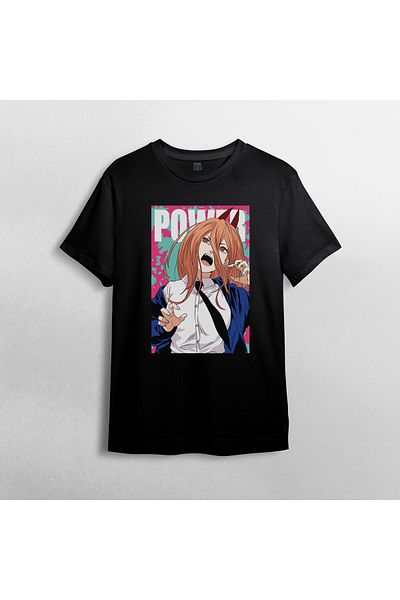 Pixxa Μπλουζάκι Chainsaw Man Crew Neck 100% βαμβακερό - Μοντέλο 14