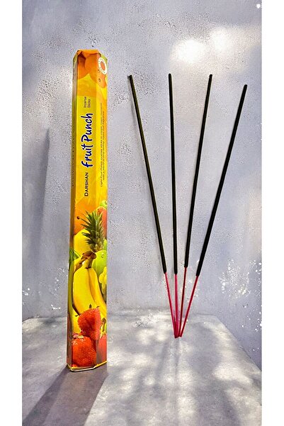 NAHAMİS TRADE Darshan Fruit Punch Kokulu 20'Li Çubuk Tütsü Aromatik Kokulu