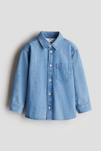 H&M Cotton denim shirt