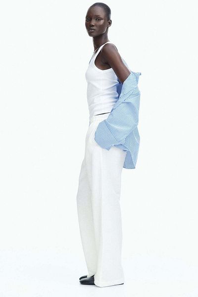 H&M Linen-blend Trousers