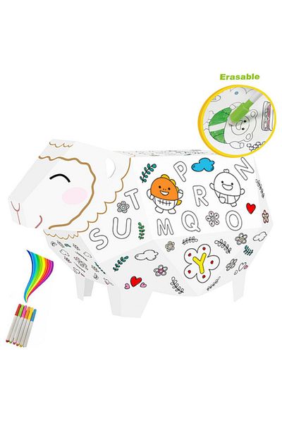 Eazy Kids - Doodle Erasable ABCD Learner Sheep