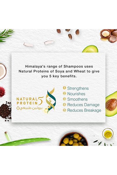 Himalaya repair & regenerate shampoo strengthen and revives damaged hair - 400 ml (Pack of 2)