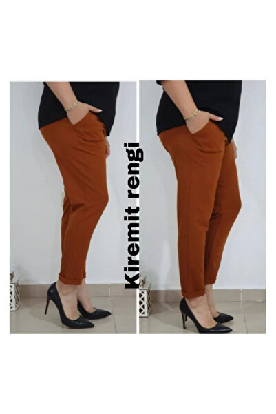 kısmet sepeti Ženske Elastično Krep tkanine, dvostruke nogavice, hlače sa ela...