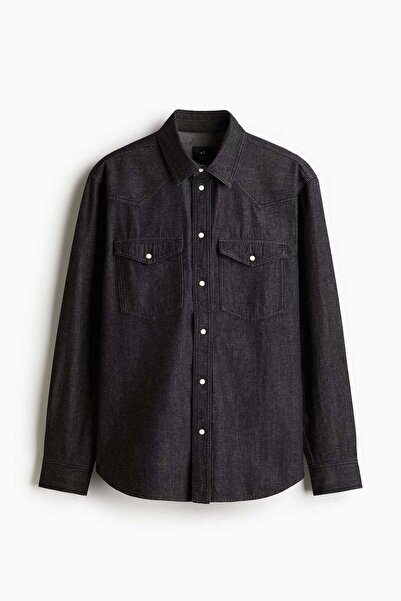 H&M Regular Fit Denim shirt