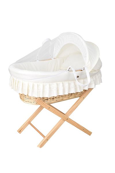 Fun Moment Moses Basket Baby Bed With Foldable Stand