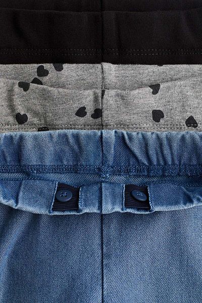 H&M 3-pack brushed-inside leggings