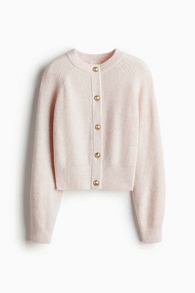 H&M Rib-knit cardigan