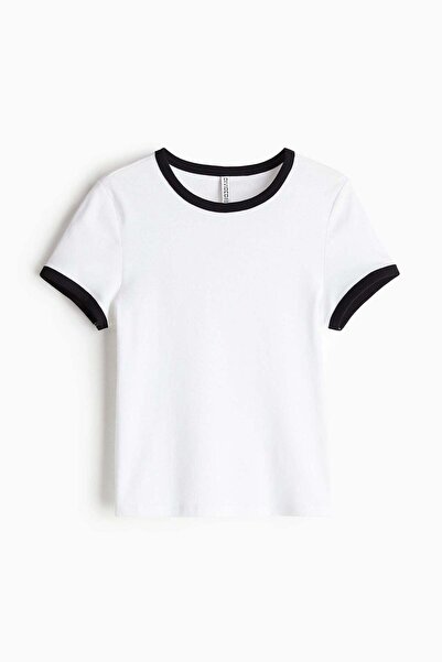 H&M Fitted T-shirt