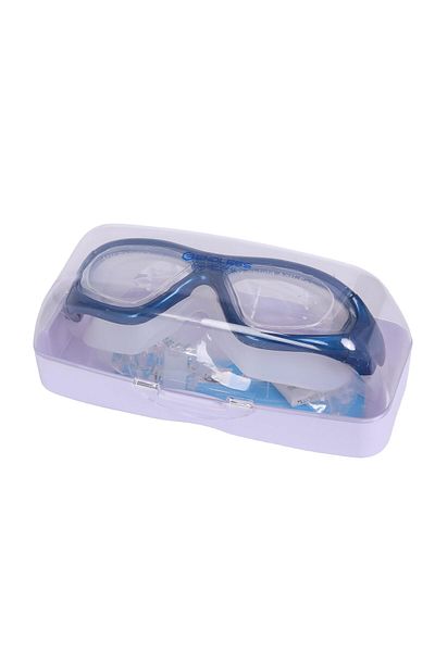 Endless Stylish Swimming Goggle with Anti-Fog & UV Protection | Blue | Silicon, PU | Leak Proof | One Size