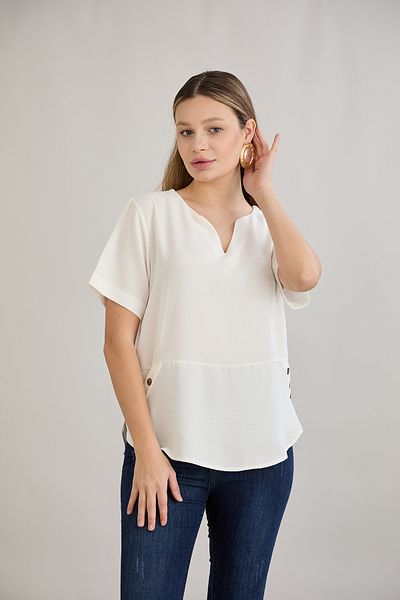 HOFY Buttoned Blouse