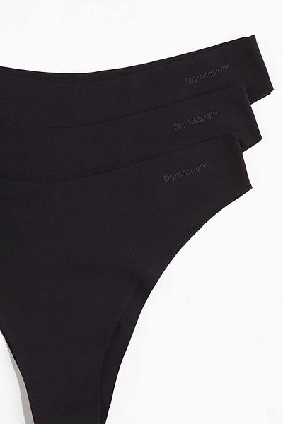 H&M 3-pack sports Brazilian briefs in DryMove™