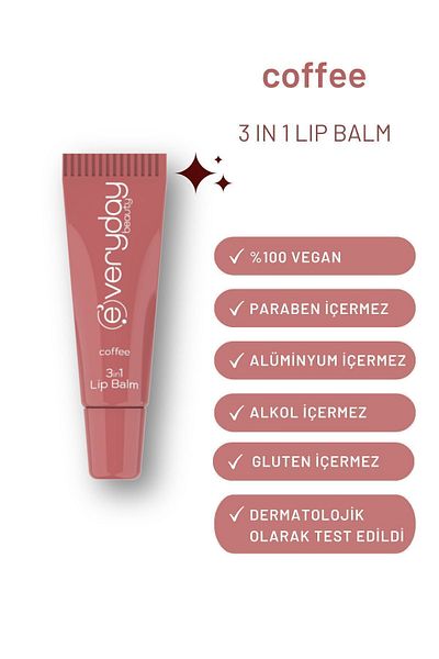 Everyday Beauty 3 in 1 Cafe - Lip Balm*24
