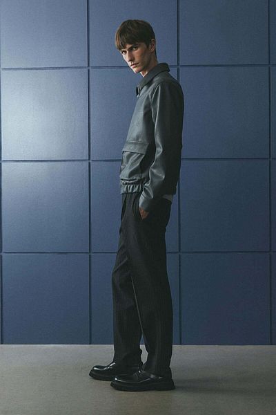 H&M Regular Fit Crease-leg Trousers