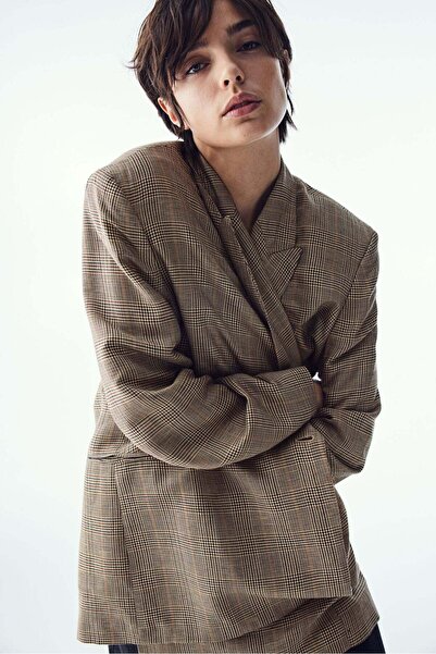 H&M Linen-blend blazer