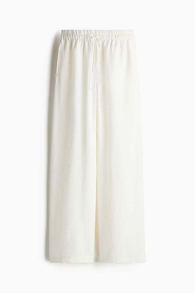 H&M Linen-blend Trousers