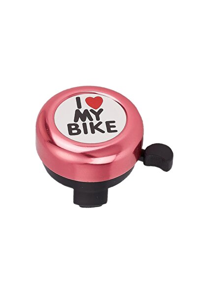 KocatepeBikeShop I Love My Bike Bisiklet Zili Pembe Renk