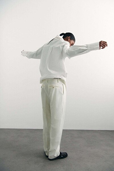 H&M Tapered tailored trousers