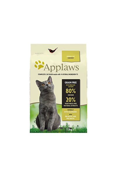 Applaws طعام جاف للقطط الكبيرة بنكهة الدجاج 7.5 كجم