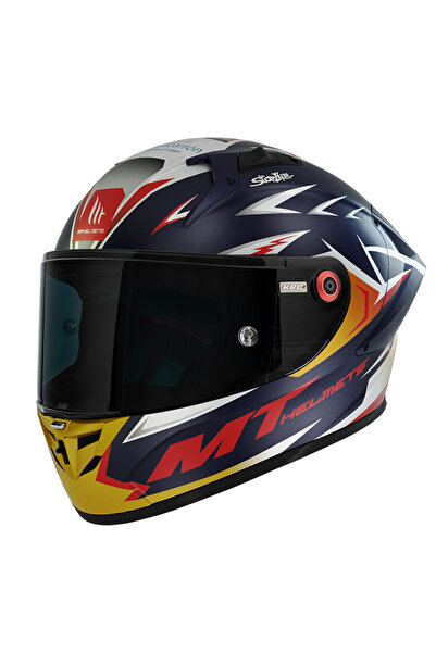 MT Helmets KRE+ CARBON ACOSTA A37 PARLAK
