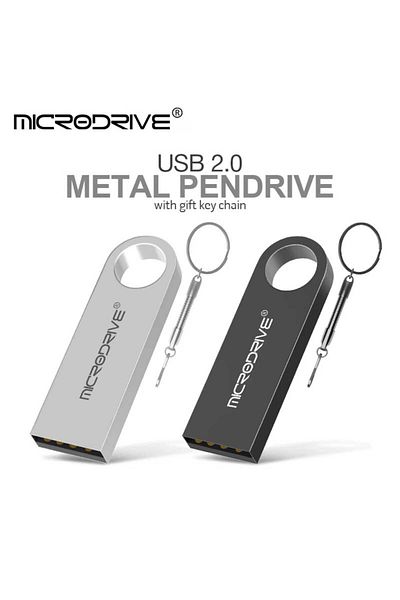 MicroDrive 128Gb Metal USB 2.0 to Switched Pen Drive Flash Memory Memory Card 100Gb Above