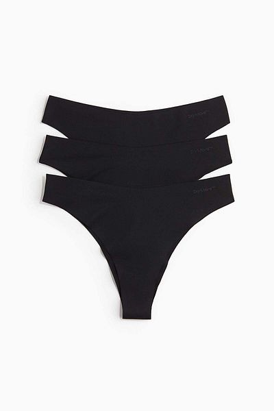 H&M 3-pack sports Brazilian briefs in DryMove™