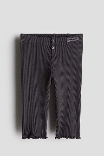 H&M Ribbed cotton leggings