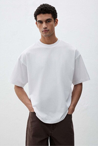 H&M Oversized Fit Cotton T-shirt