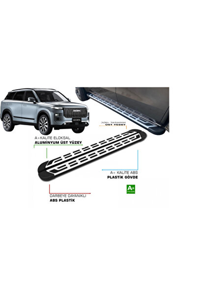 Tunax Jaecoo 7 2024 2025 2026 2027 Araca Özel Yan Basamak PROV1