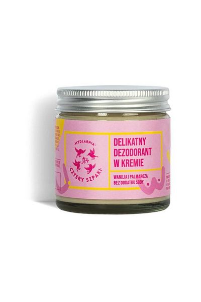 CZTERY SZPAKI CZTERY SZPAKI Jemný deodorant v krému BADAJ SIĘ 60 ml