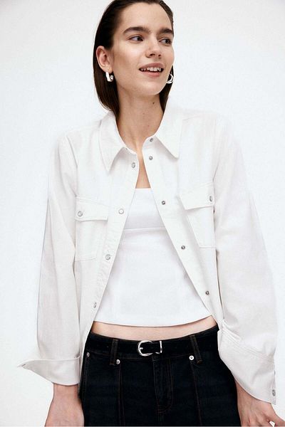H&M Tapered-waist vest top
