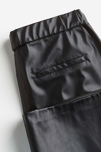 H&M Coated trousers