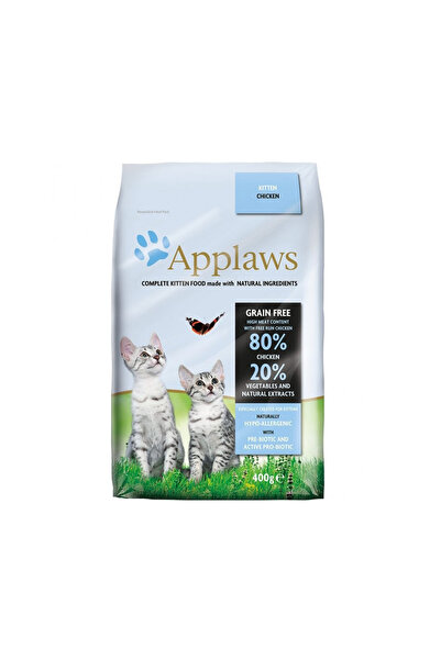 Applaws طعام دجاج جاف للقطط الصغيرة، 400 جرام