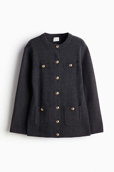 H&M Button-detail Cardigan