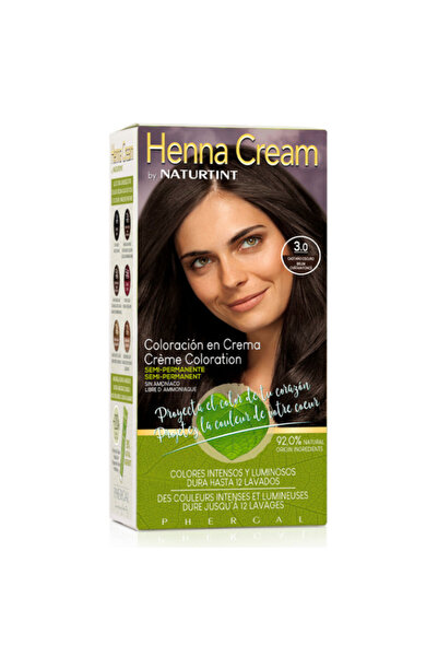 NATURTINT كريم الحناء 3.0 بني كستنائي غامق