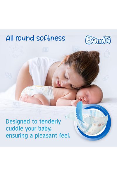Sanita Bambi Sanita Bambi Diapers Mega Pack - Size 6 Extra Large Over 16 kg 10 Diapers