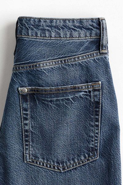 H&M Petite Length Feather Soft Wide Ultra High Jeans