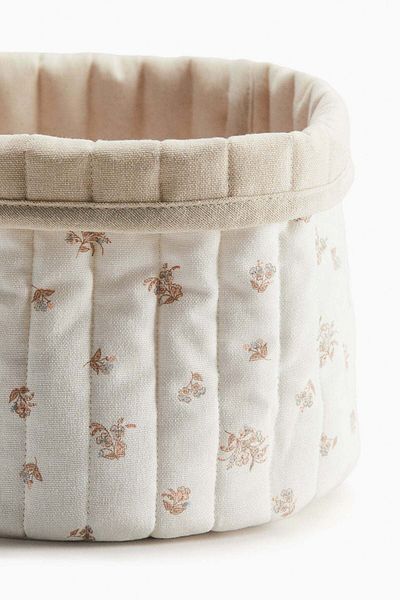 H&M Small quilted storage basket