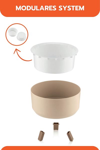 Ginza Maison 3-TEILIGER TRIPOT-BLUMENTOPF