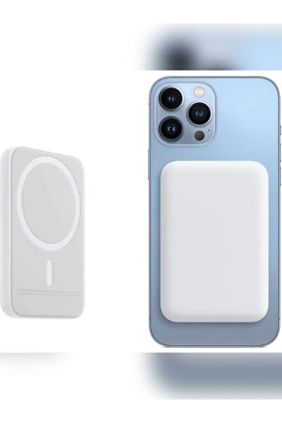 Genel Markalar Magsafe Battery Iphone Uyumlu Magsafe Powerbank Kablosuz Şarj ...