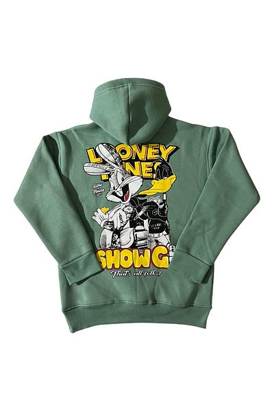 Modaley Giyim Unisex Φούτερ με κουκούλα με κανονική εφαρμογή από βαμβακερή μαλακή υφή με φλις εσωτερικά