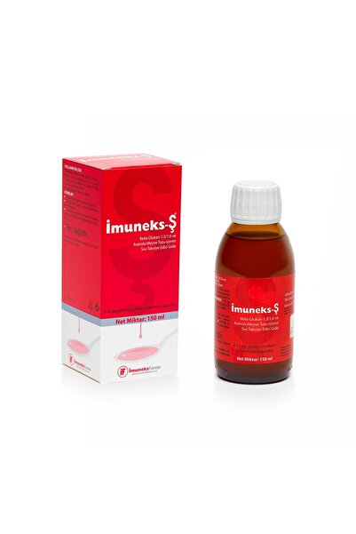 Imuneks Farma مكمل غذائي سائل 150 مل مع إيمونيكس-ش بيتا جلوكان وأسرولا