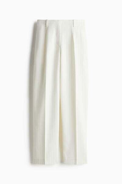 H&M Tapered tailored trousers