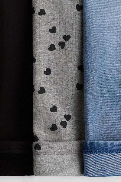 H&M 3-pack brushed-inside leggings