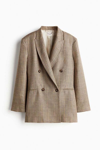 H&M Linen-blend blazer
