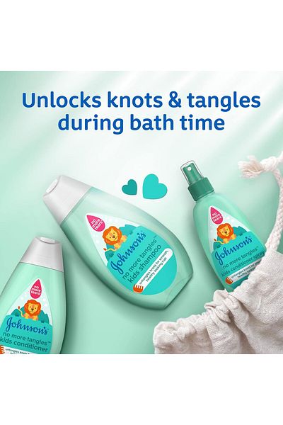 Johnson 's Kids Shampoo - No More Tangles, 300ml