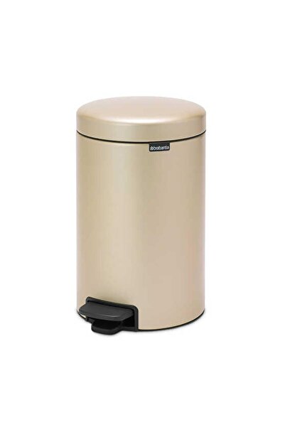 Brabantia Çöp Kutusu 12 litre Newicon Pedallı Şampanya Rengi 304446