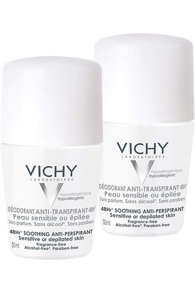 Vichy Deo Roll-On Sensitive Anti-Trans.48h Double Pour 2 x 50 ml